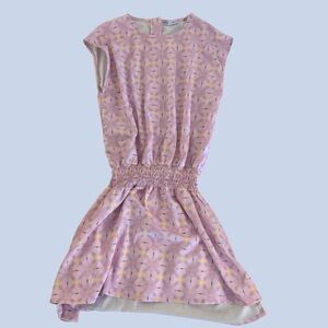 Adorable Pink Patterned Kids Dress